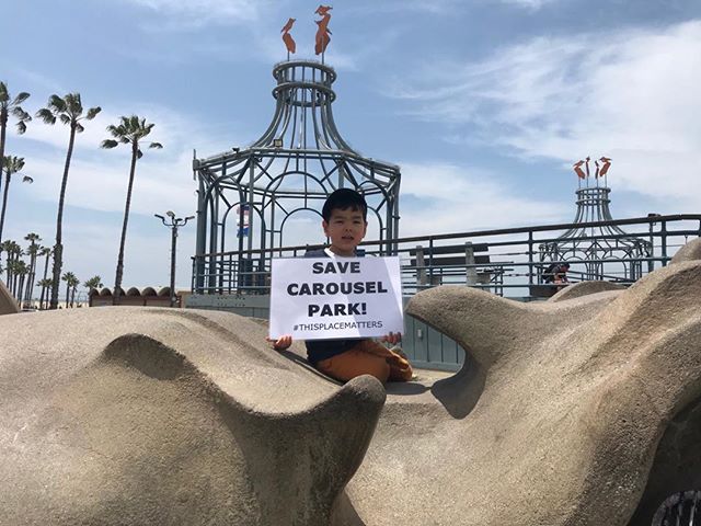 Save Carousel Park! #thisplacematters #savecarouselpark #santamonica #santamonicapier