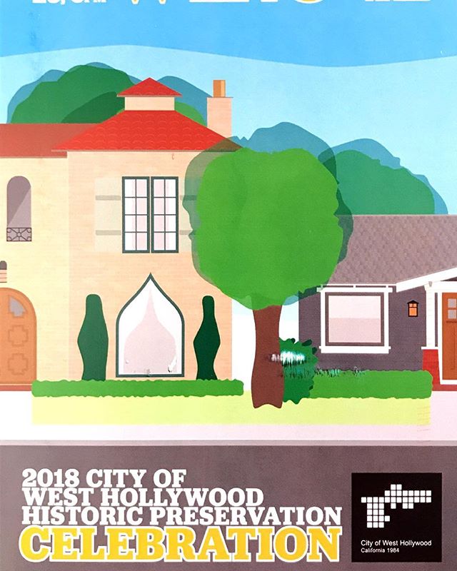 Join us for the annual West Hollywood Historic Preservation Celebration at 6:00 pm on Monday June 25th at Fiesta Hall in Plummer Park, 7366 Santa Monica Blvd, RSVP to mpeterson@weho.org #historicpreservation #westhollywood #plummerpark #walkingtour