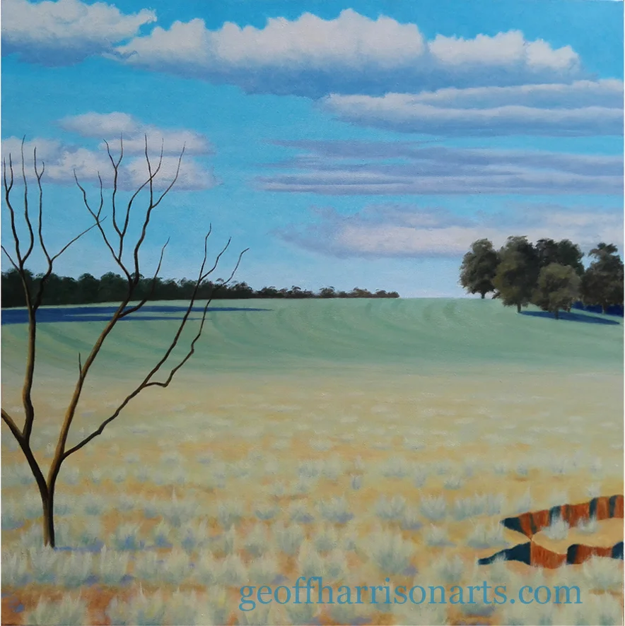 "Obstacles", Oil On Canvas, 91 cm x 91 cm, 2016