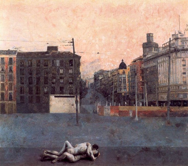 Atocha, 1964, Oil on Wood