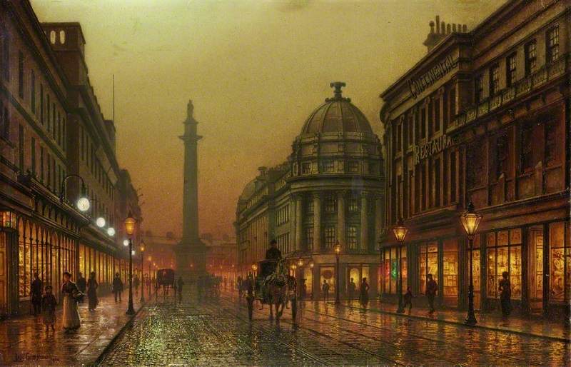 Grainger Street, Newcastle 1902 Louis Grimshaw