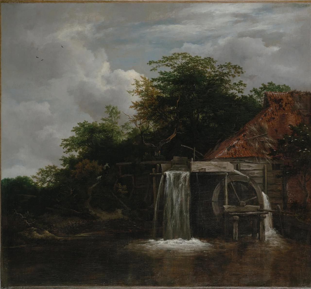 The Watermill (ca. 1660) Oil On Canvas NGV Melbourne