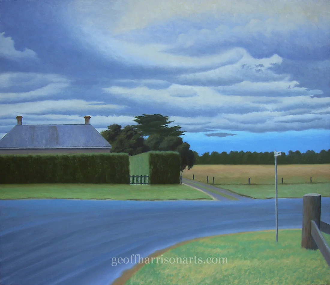 “Darkening Skies Over Talbot” 2015 Oil On Canvas