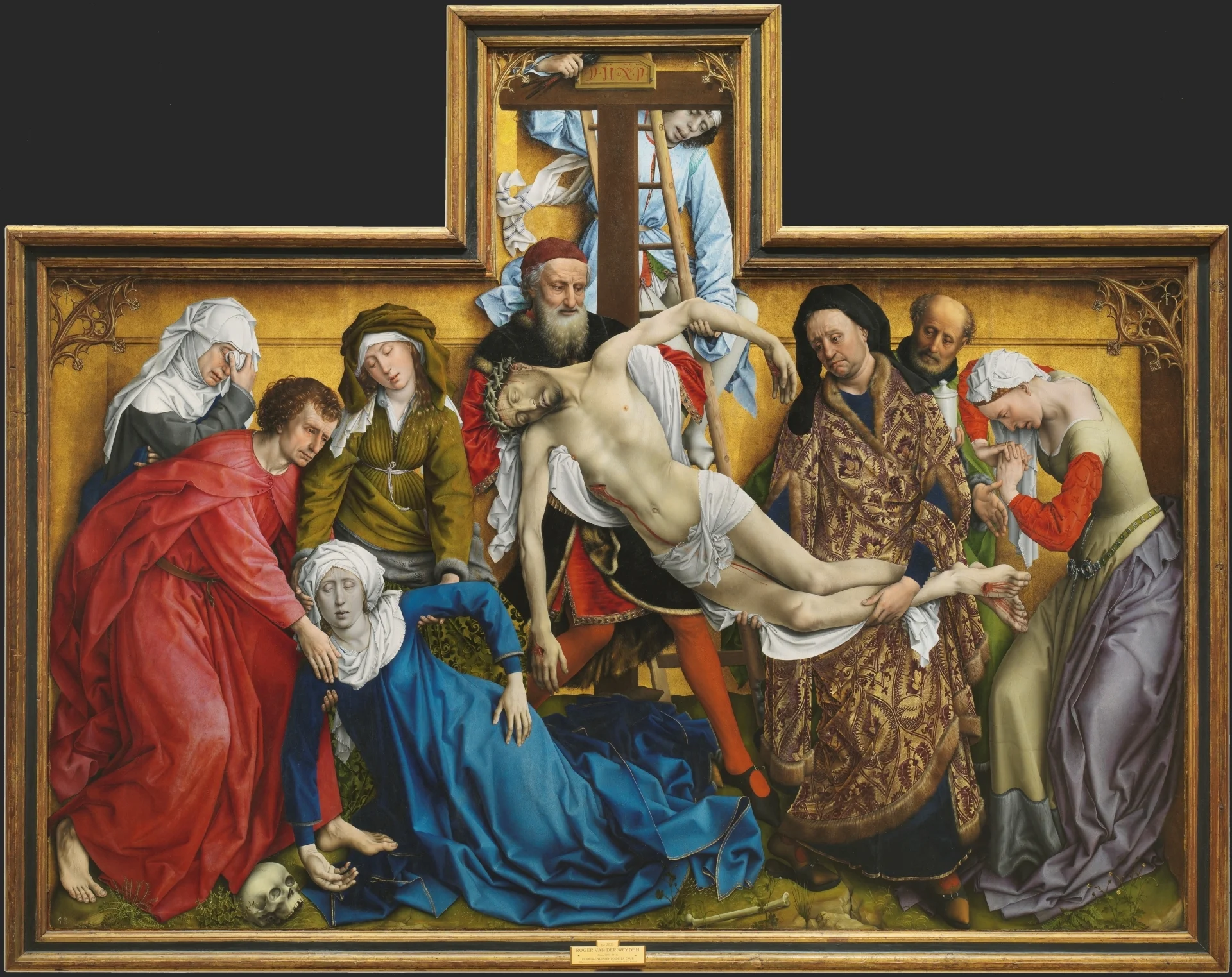 Rogier Van Der Weyden, Descent From The Cross, circa 1438