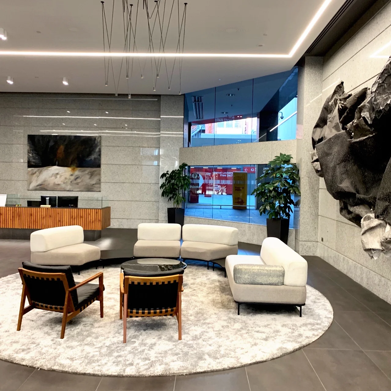Public Art collaboration with Artsource for the Lobby of 66 St. Georges Terrace, Perth 6000