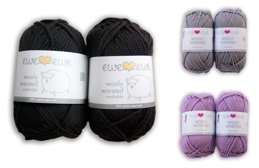 Maleficent - Main: Charcoal, Stripes: Brushed Silver, Cuffs: Lavender