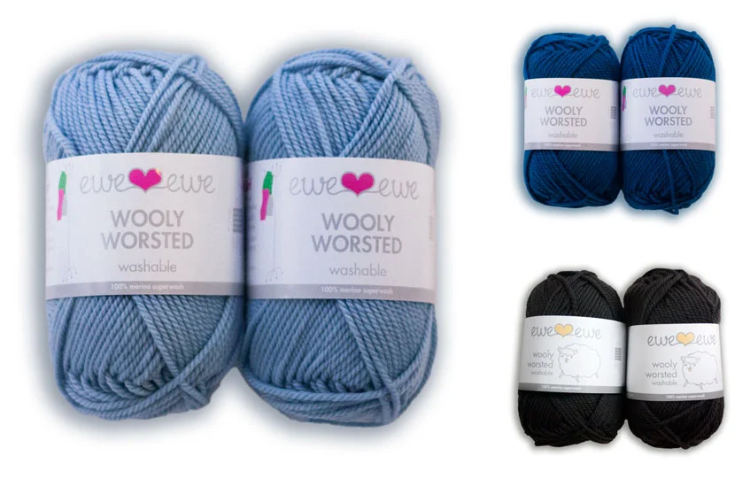 The Sky's the Limit - Main: Sky Blue, Stripes: Sapphire, Cuffs: Charcoal