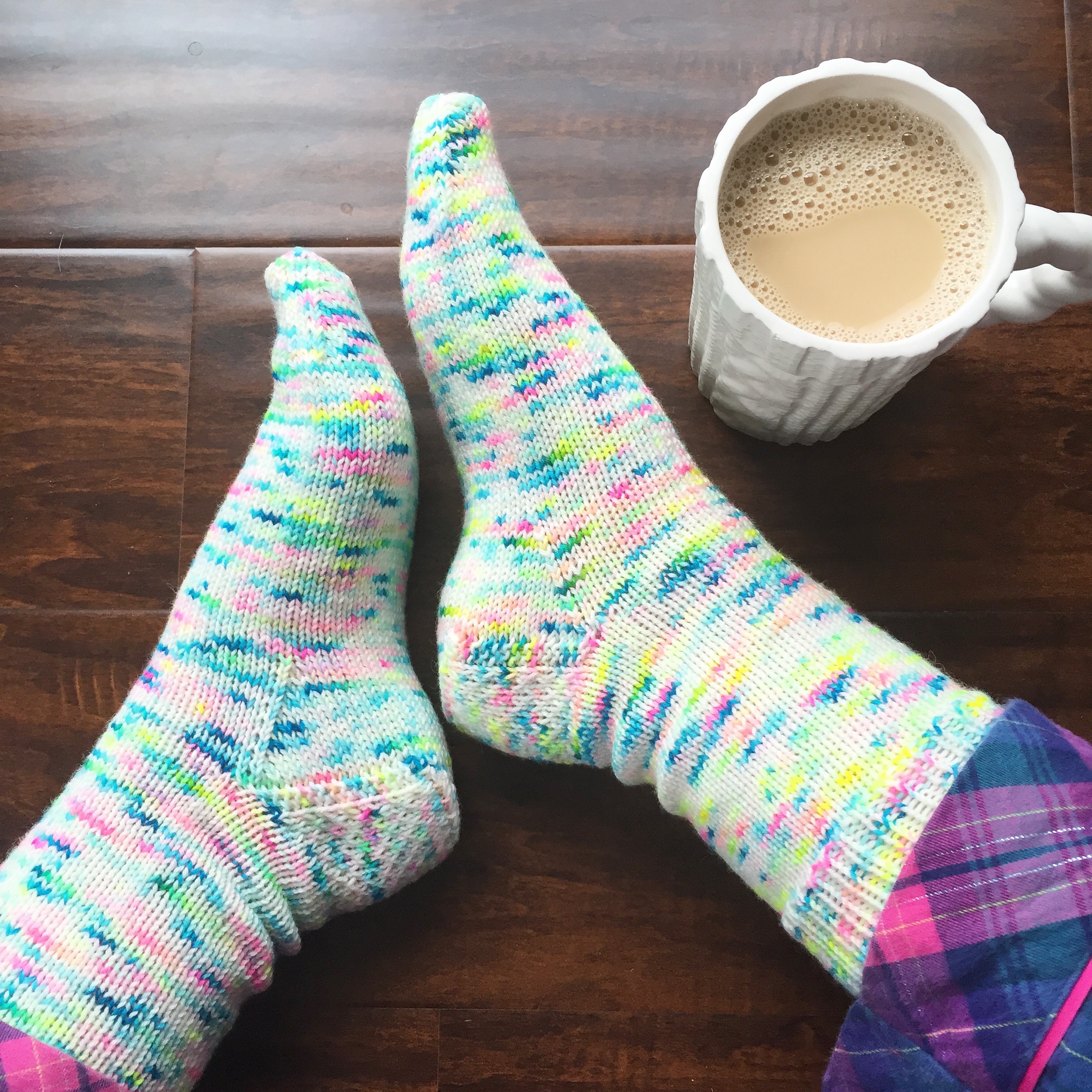 Free Pattern Release: My Favorite Vanilla Socks — The Unapologetic