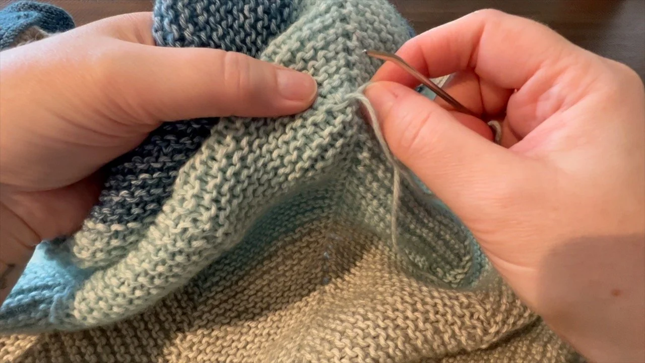 NEW TUTORIAL: HOW TO WEAVE IN ENDS!