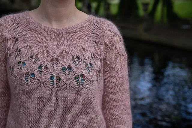 Three INTERCHANGEABLE Knit Collar Styles