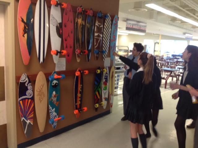 Students crazy stoked on their work! 