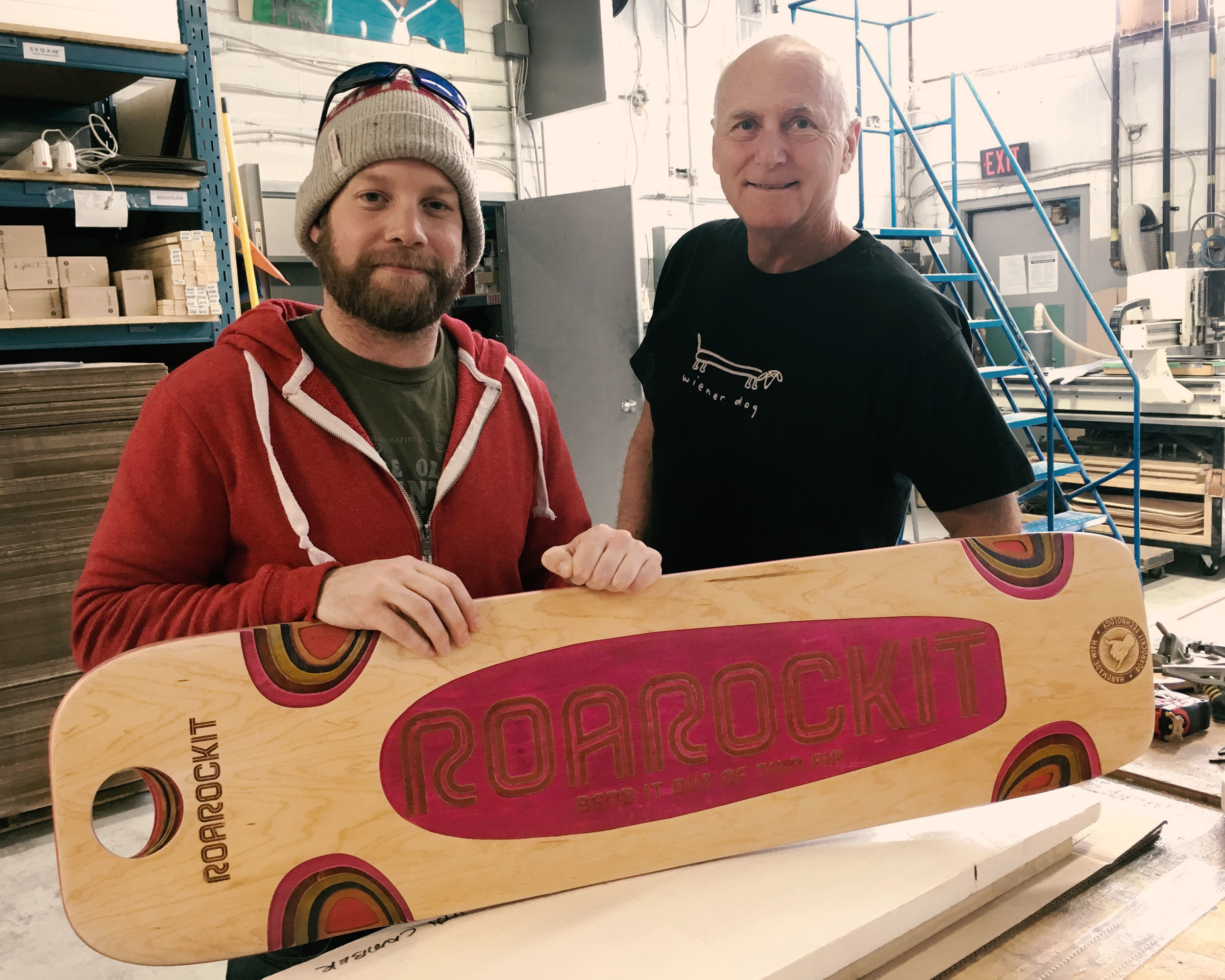 Ted Hunter and Koby's collaborative project. 