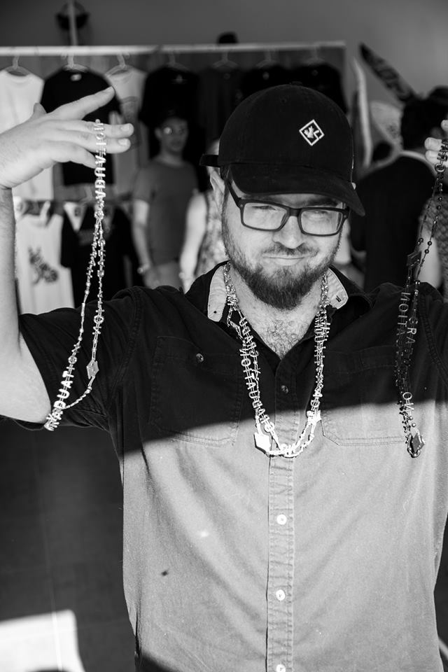 Chris Burns put his heart and soul into making these kids happy and the event run smoothly. 