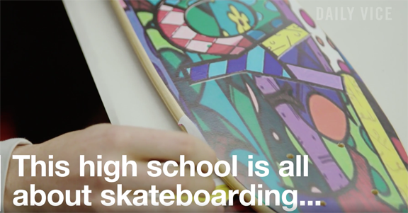 Student Success at the Oasis Skateboard Factory