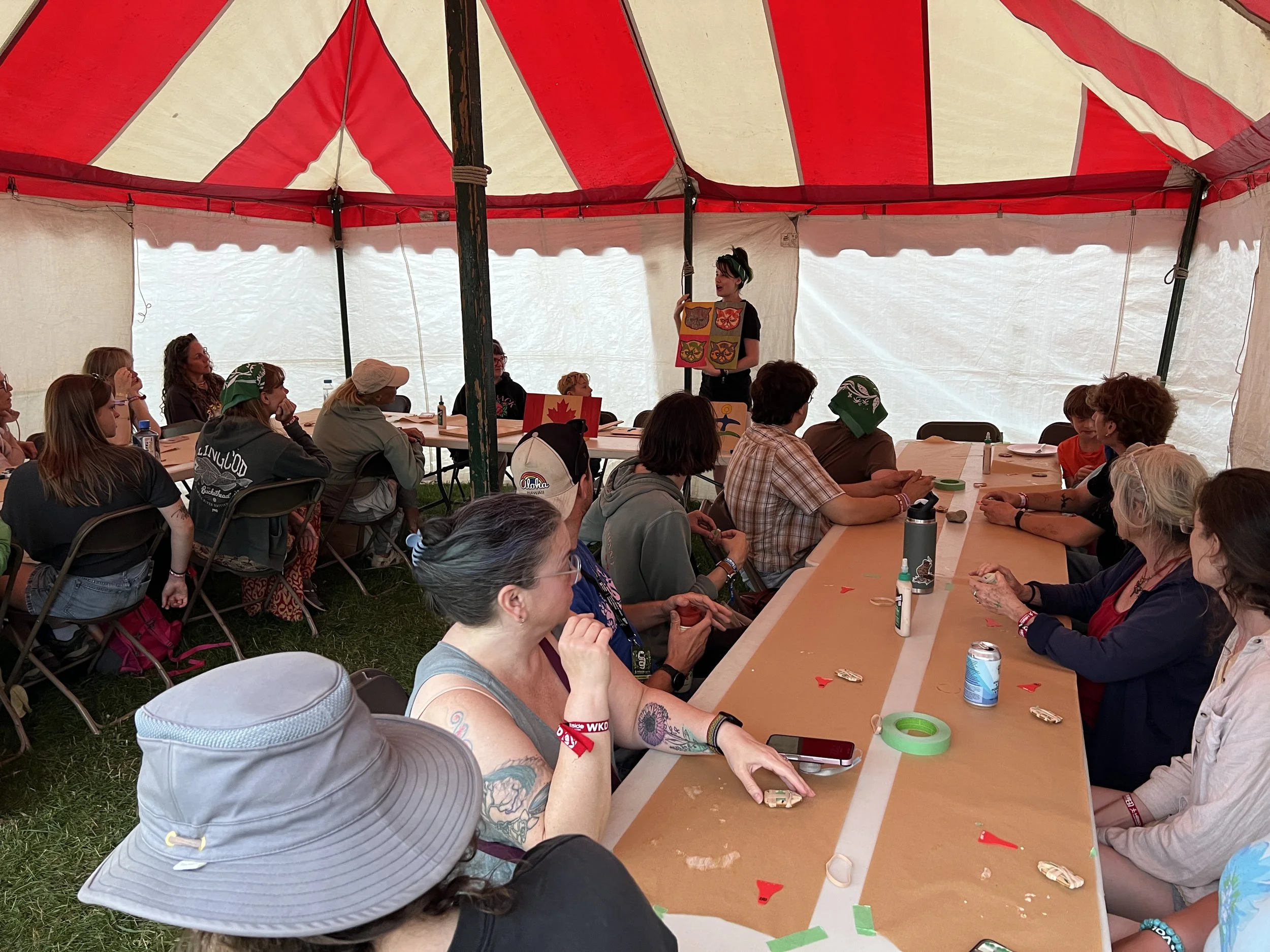 Marquetry Workshop at Hillside Festival
