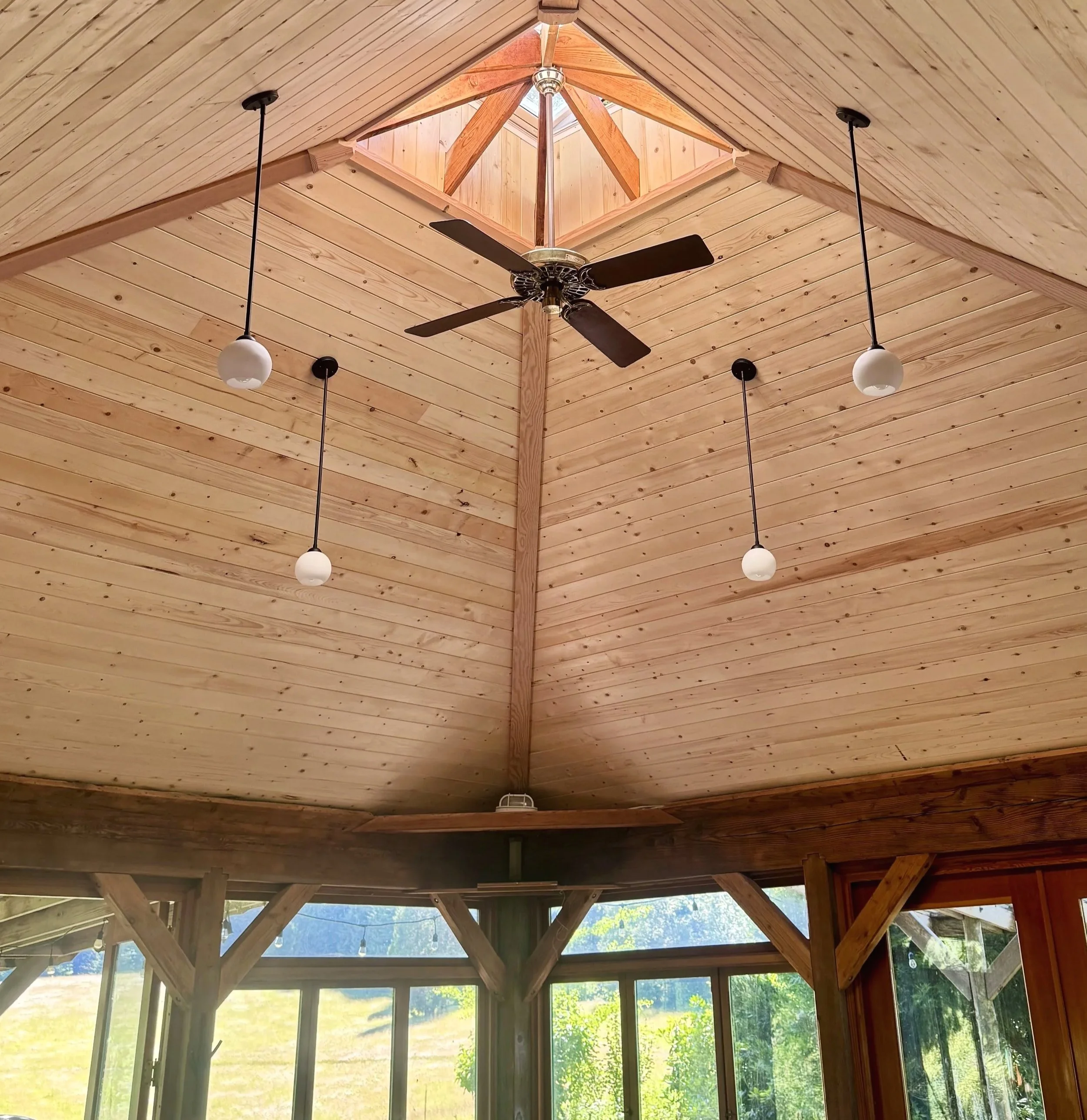 Pavillion Ceiling and Skylight