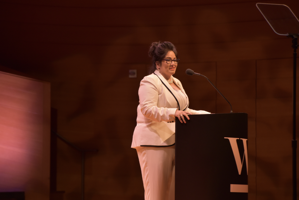 Kansas Department of Labor Secretary Delía Garcia spoke powerfully about her own path to leadership, including Delía becoming the first Latina and the youngest female to serve in the Kansas Legislature in 2004.