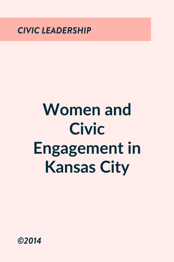 Women and Civic Engagement in Kansas City (2014)