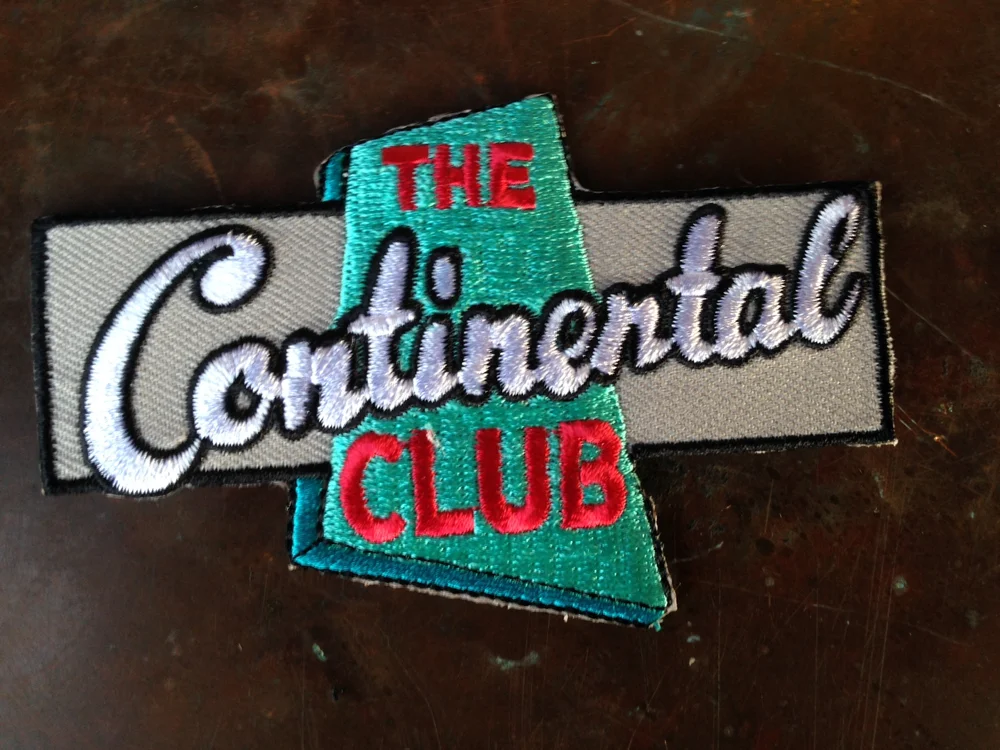 Continental Club classic sign patch