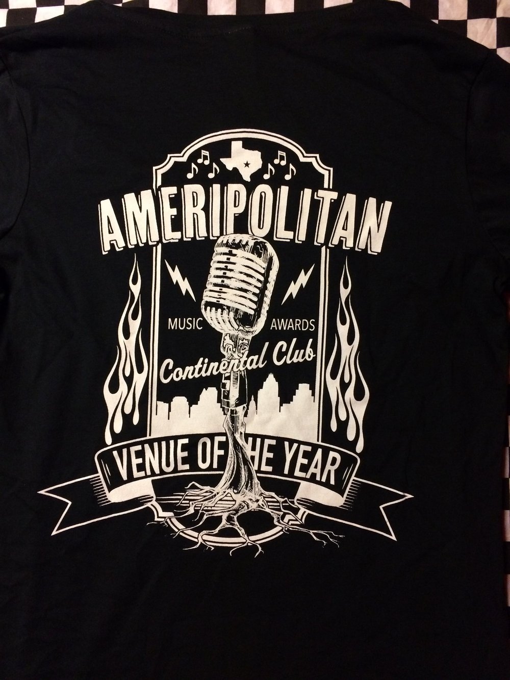 Ladies' Continental Club Ameripolitan Venue of the Year Vneck  (Discontinued Print)