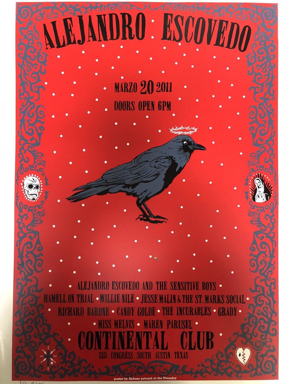 Alejandro EscovedoOld Crow 2011