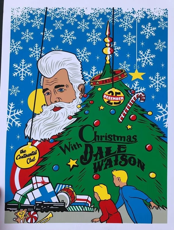 Dale Watson Annual Christmas Show Poster