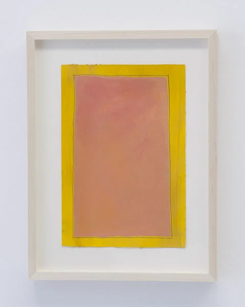 Untitled, 2010 Tempera and Acrylic on paper 8 x 5.5 in BERBE0269