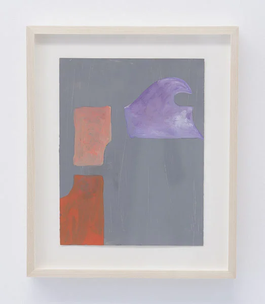 Untitled, 2011 Gesso and Gouache on paper 8.5 x 6.5 in BERBE0271