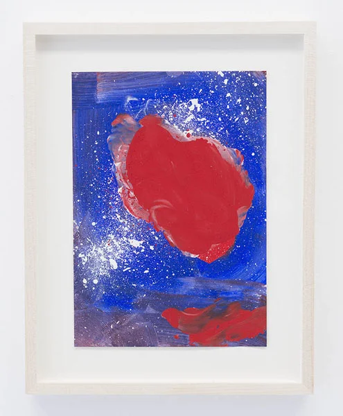 Untitled, 2006 Acrylic on paper 8.25 x 5.75 in BERBE0272