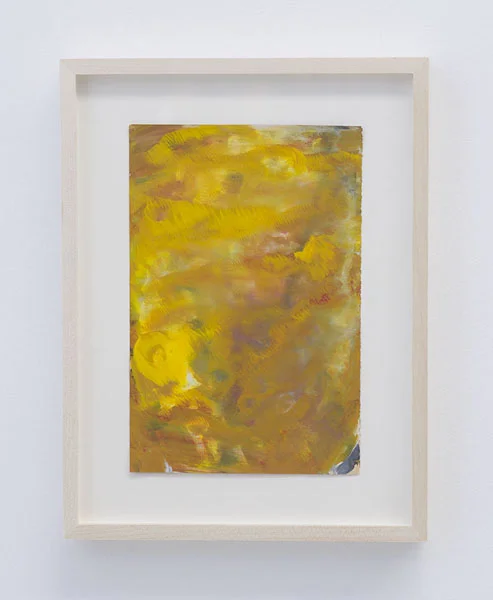Untitled, 2007 Tempera and Acrylic on paper 8 x 5.25 in BERBE0275