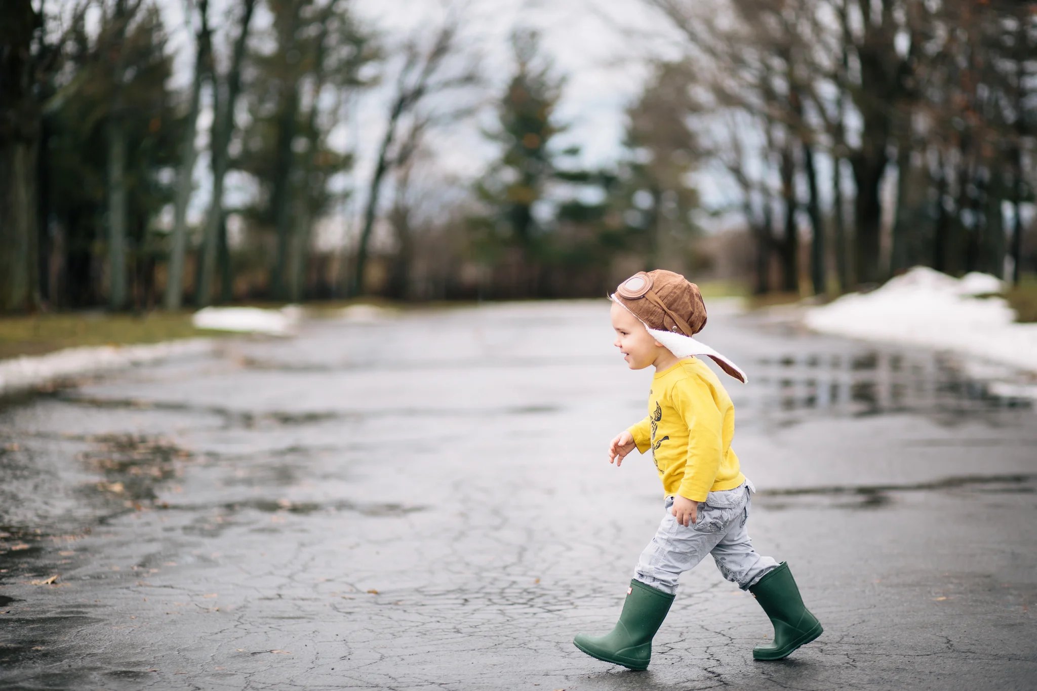 34/366 | Puddle jumpin'. 