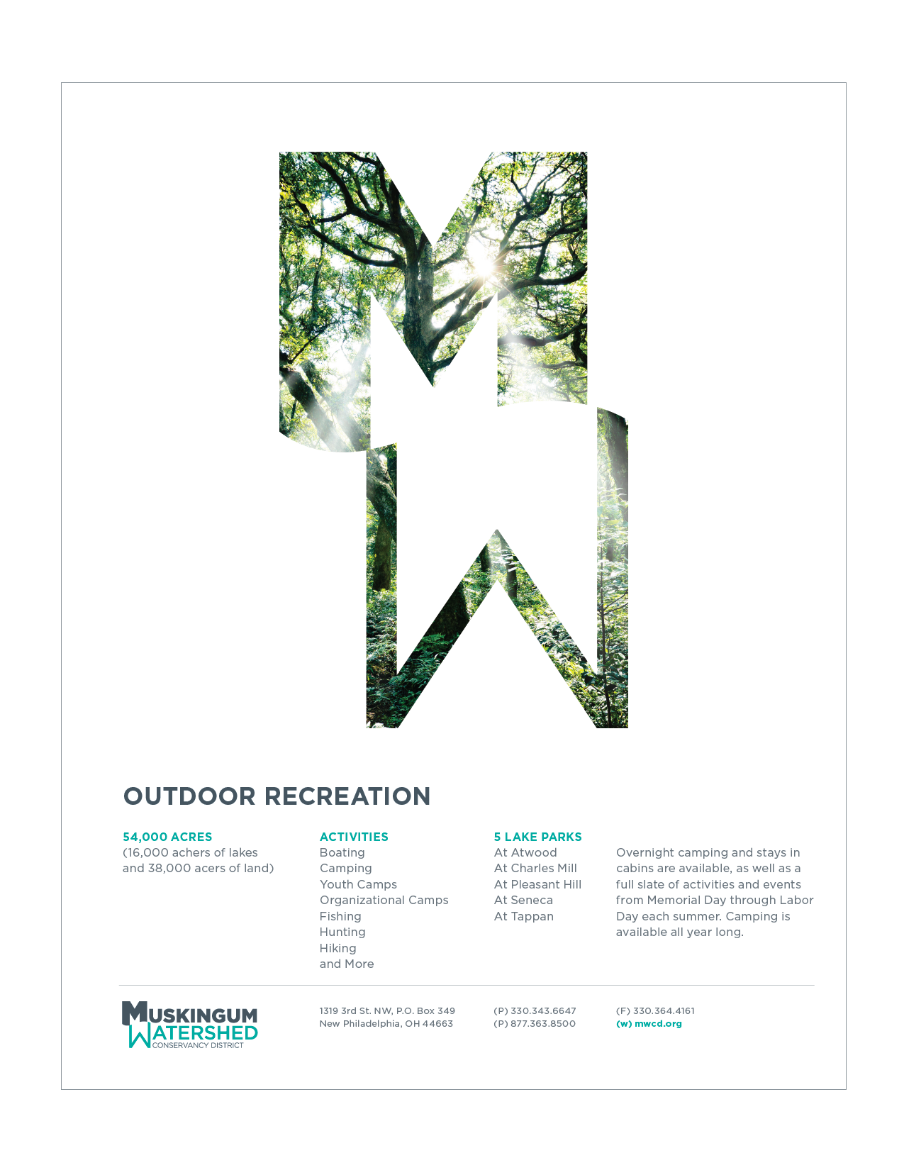 Muskingum Watershed Brand Identity