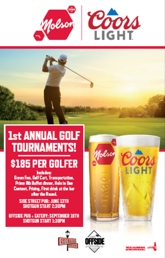 Side Street's 1st Annual Golf Tournament!