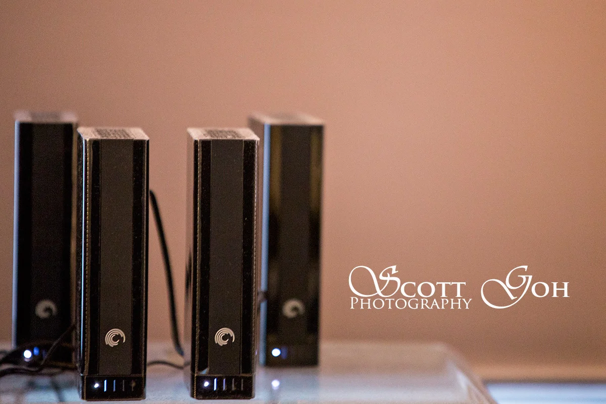 backup for wedding disks