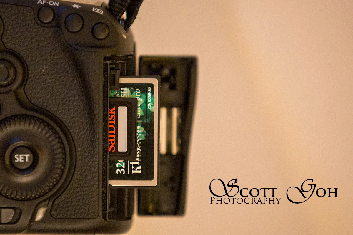 backup for wedding dual slots