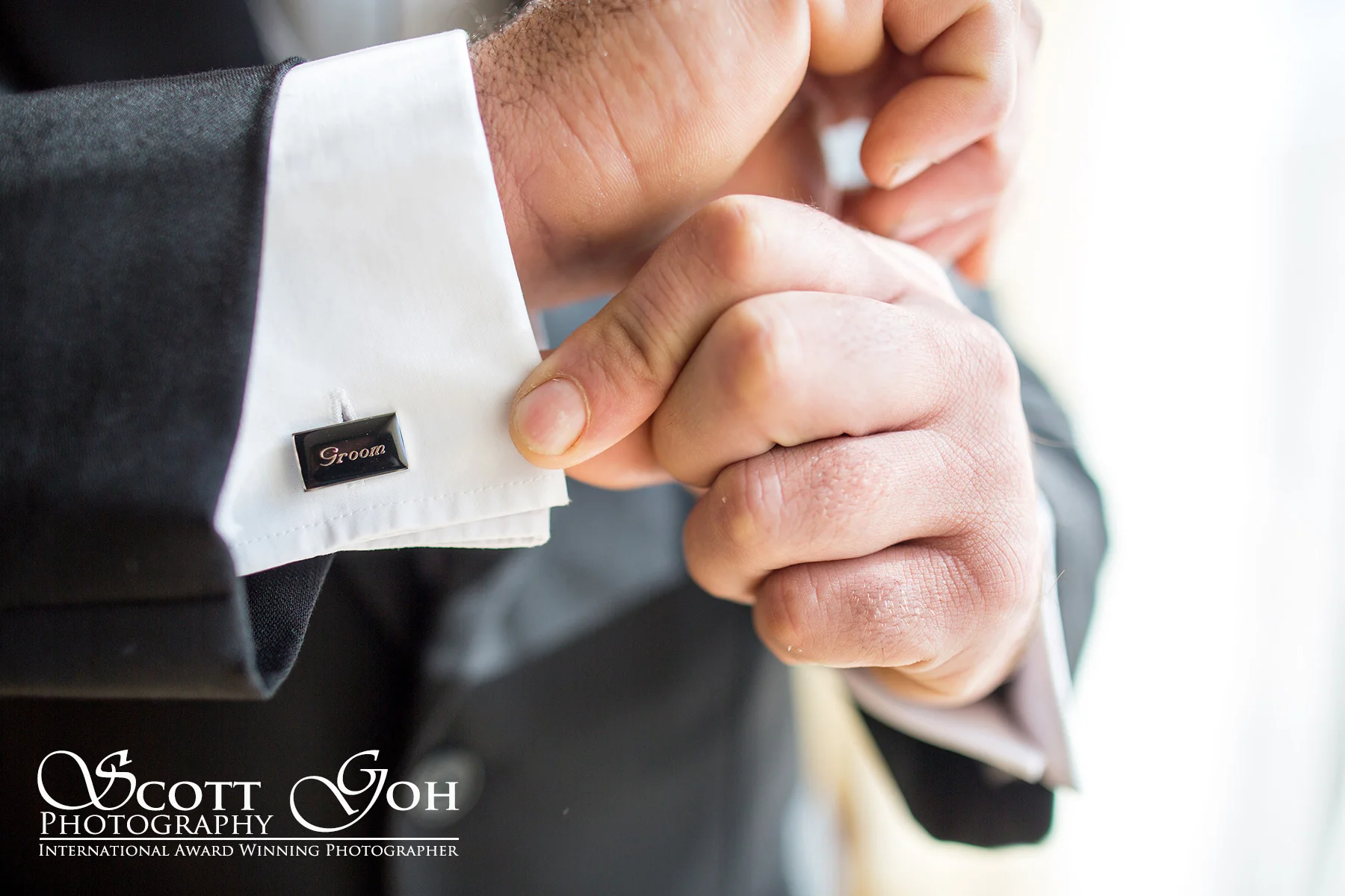 groom cuff links