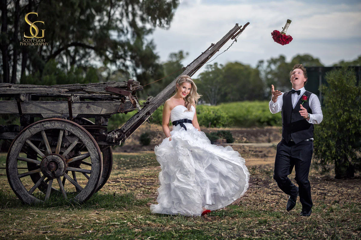 best country hills wedding
