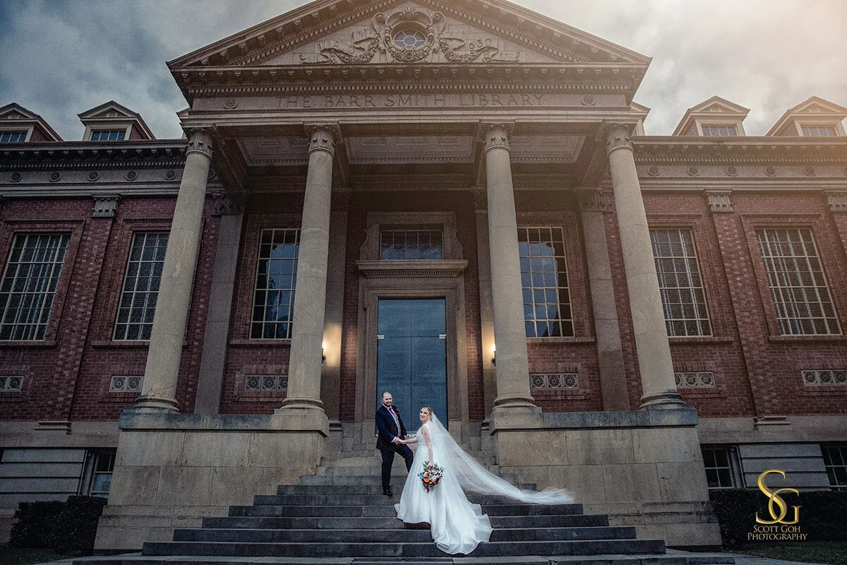 Adelaide university wedding photo