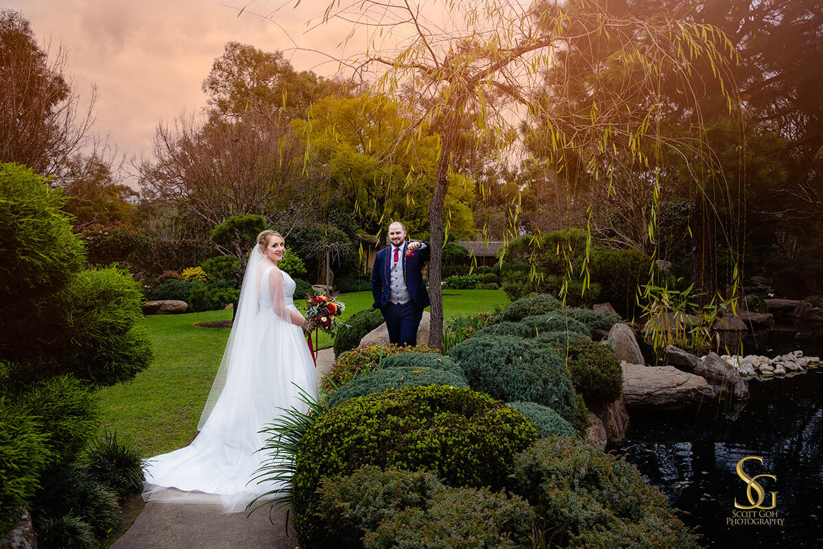 Adelaide Himeji Garden wedding