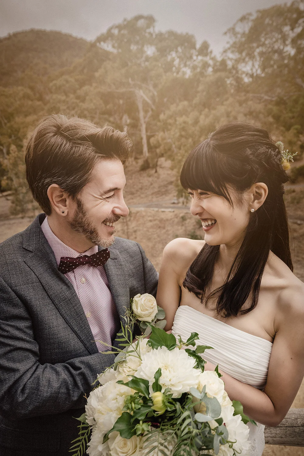 lovely wedding couple