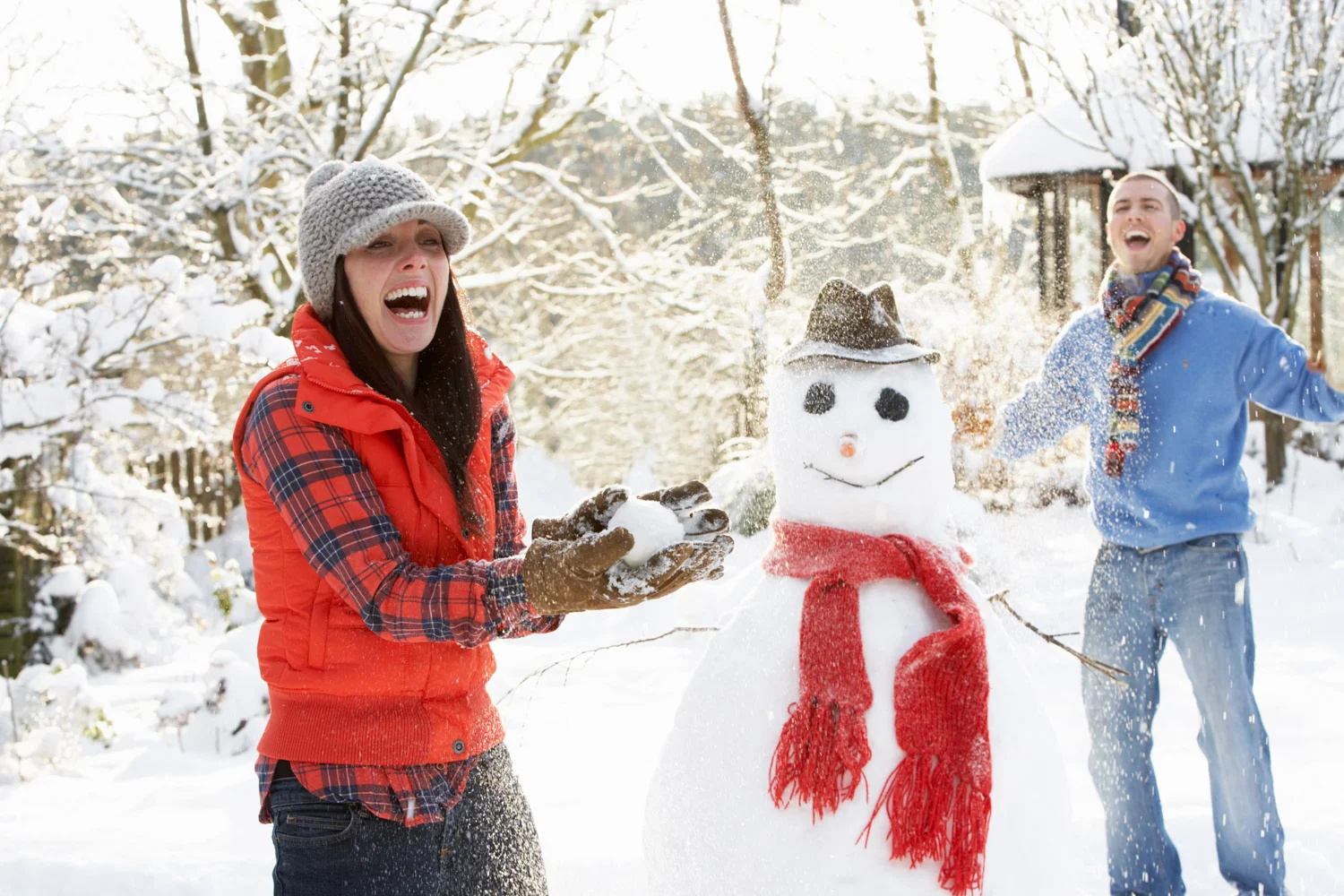 Frolic in the snow!