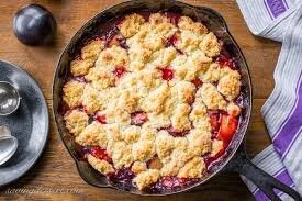 MHL Peach &amp; Italian Plum Cobbler
