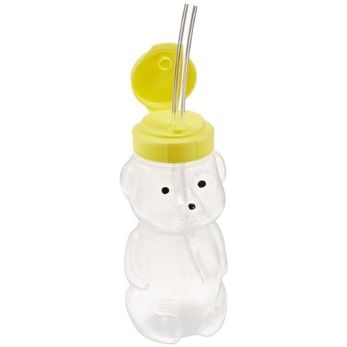 Specialsupplies.comAbilitations Special Needs Mr. Juice Bear Straw Drinking  Teaching Cup With 3 Straws $7.99