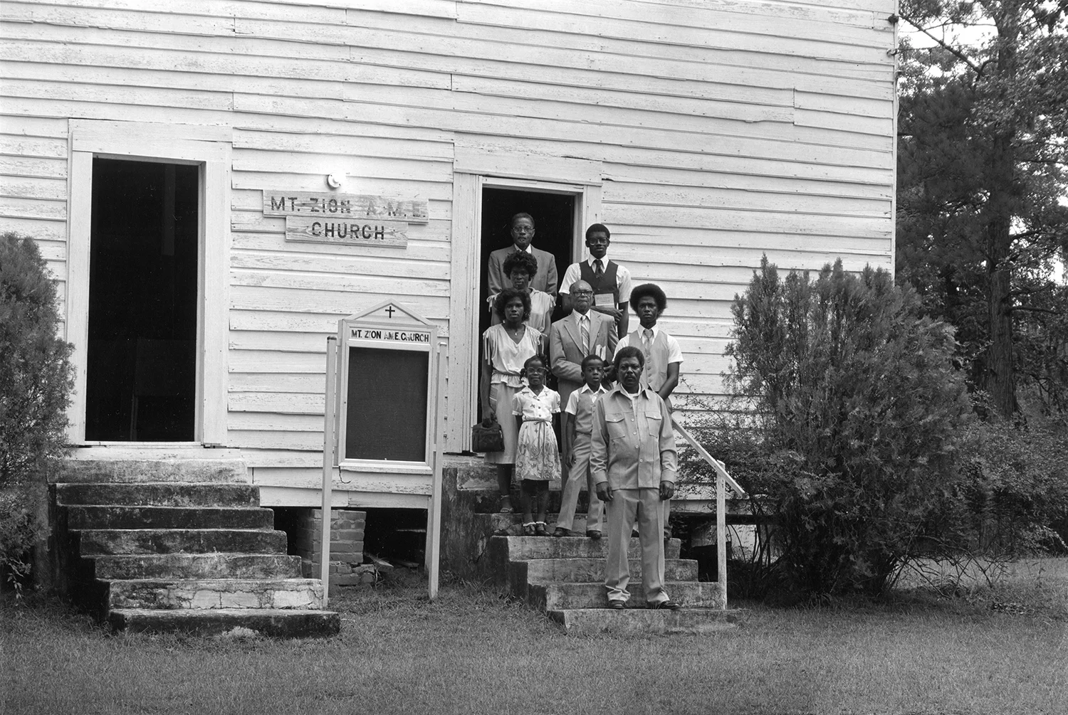 Sunday school class, Mt. Zion A.M.E. Church