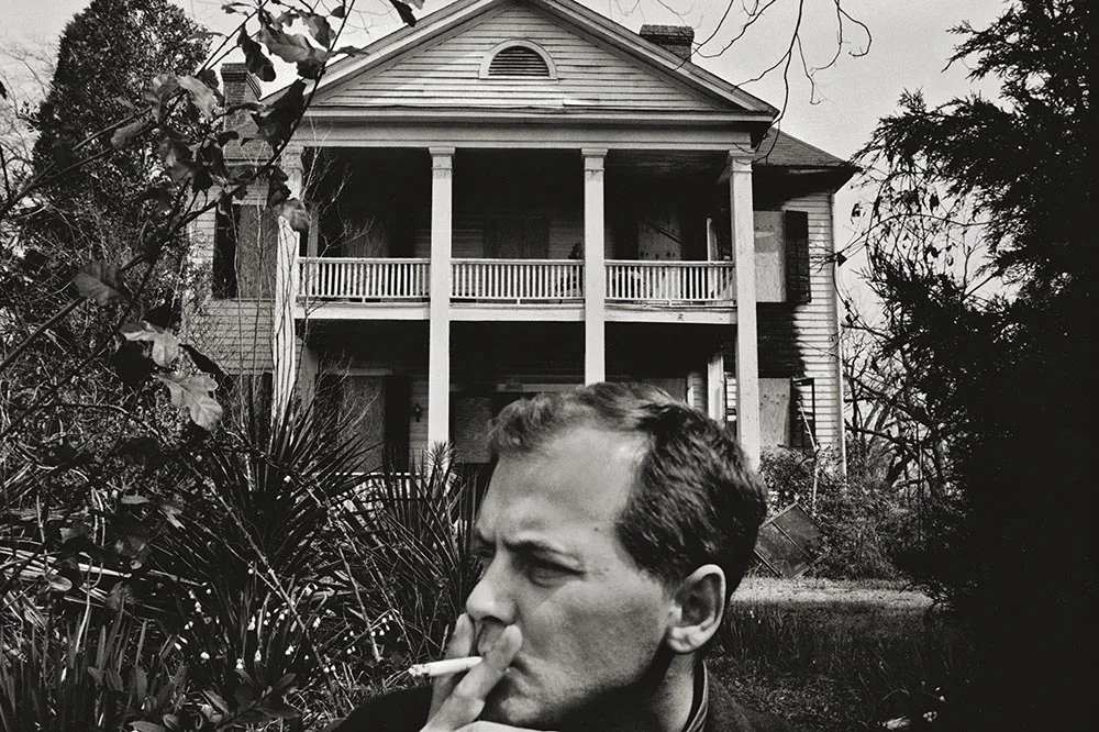 Rhett Anders, Eau Claire Community Council president and real estate agent in front of a historic property, Eau Claire—North Columbia, South Carolina