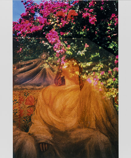 WILLIAM GREINER (American, 1957) Portrait of Woman with Florals, Miami, 2000 Edition: 4/25 24 x 16 in. — Image Size The Do Good Fund, Inc., 2018-031