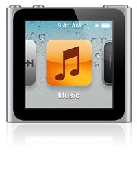 iPod nano 6th gen.