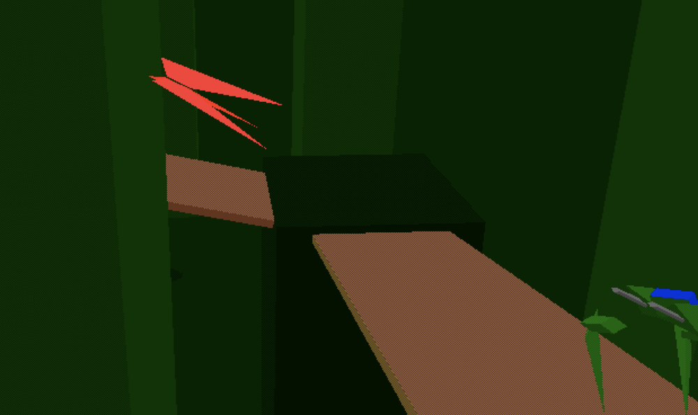 Hector in the forest