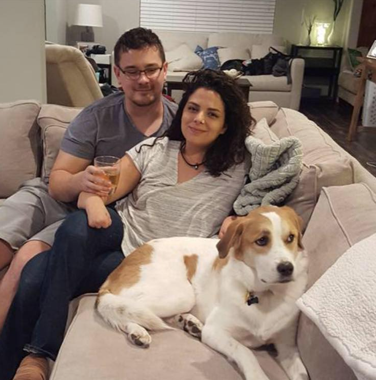 Picture from Christmas 2016 - a week or so before he proposed. 