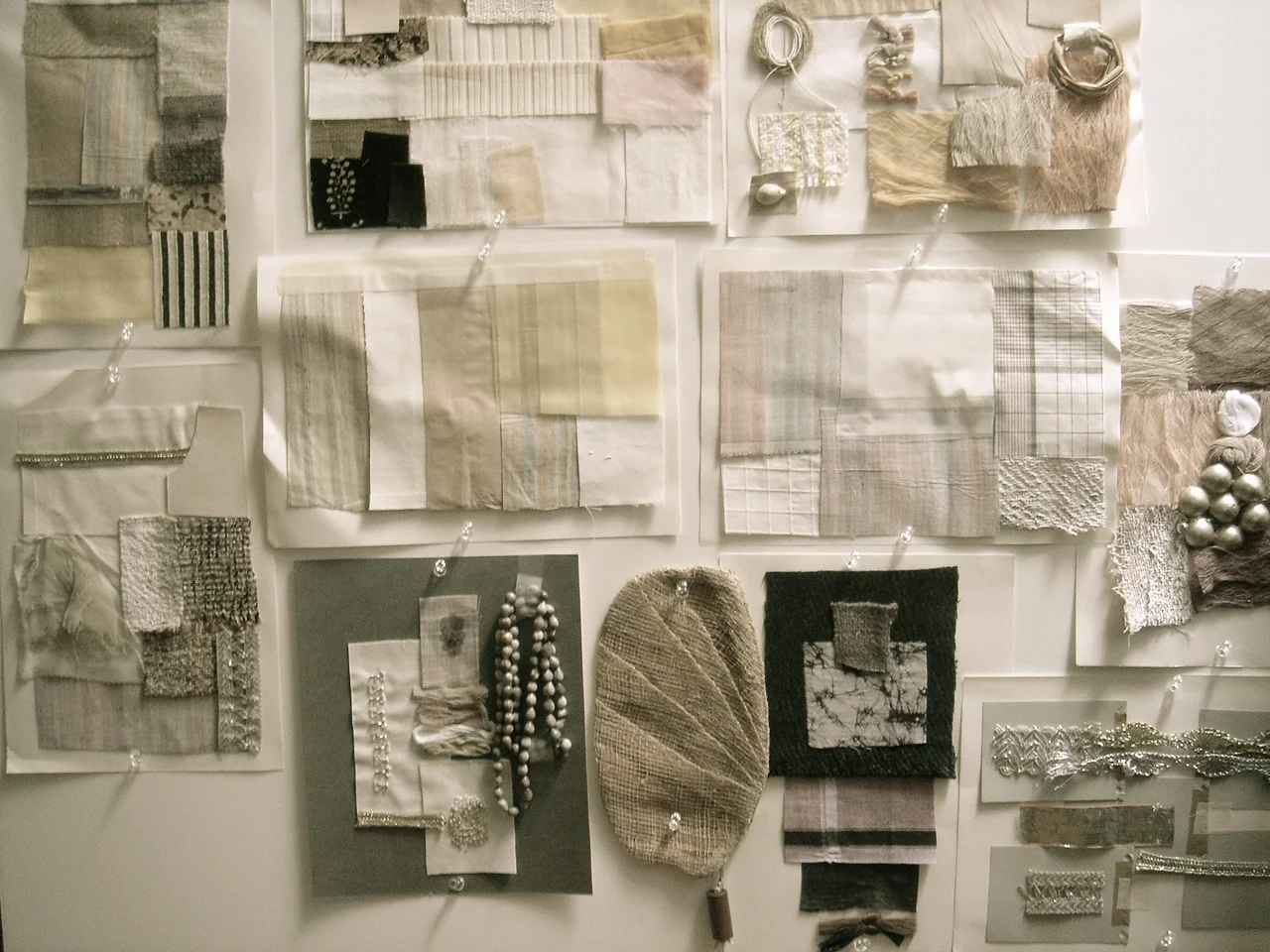 fall 2015 fabric/trim board